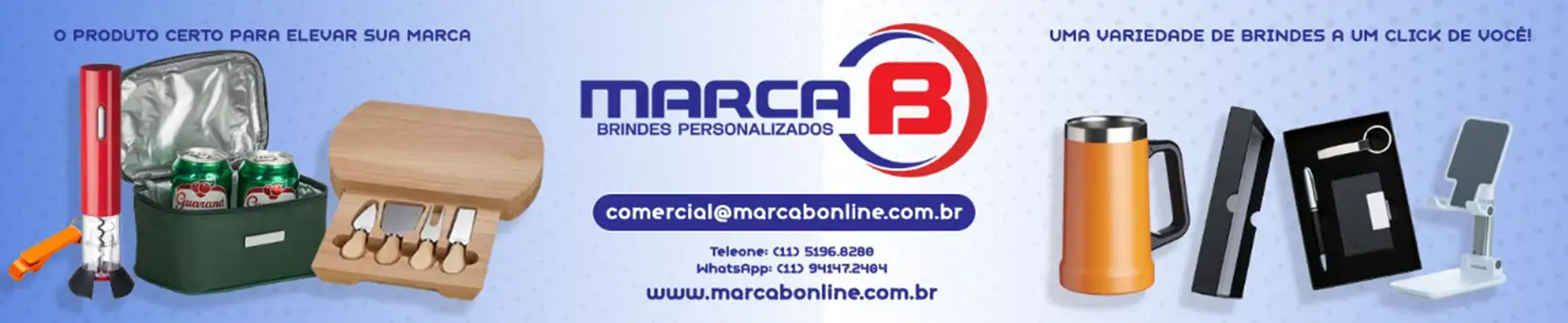 Marca B On-line Brindes Promocionais