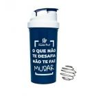 Coqueteleira Personalizada Azul com MIsturador