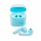 Fone de Ouvido Bluetooth com Case Carregador - azul