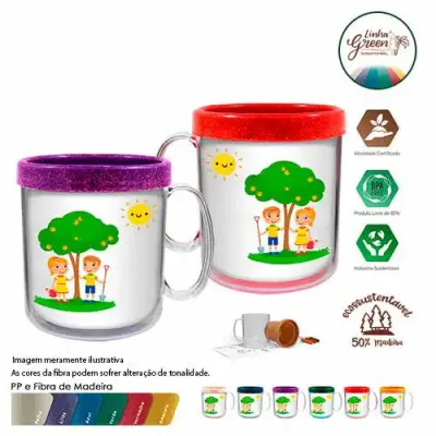 Ficha Caneca Térmica Infantil Green Colors