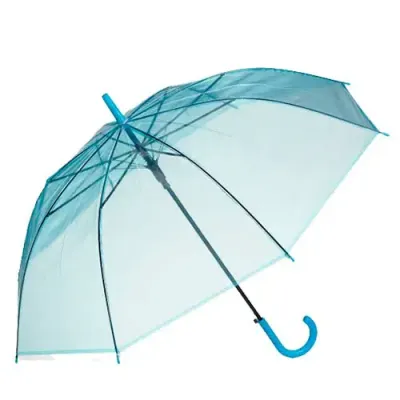 Guarda-chuva plástico azul