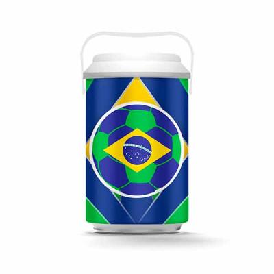 Cooler Térmico Brasil Copa do Mundo