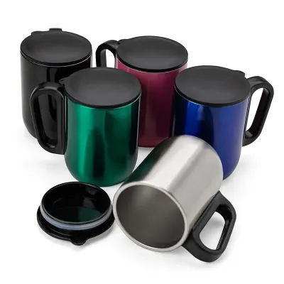 Caneca Inox Personalizada: várias cores