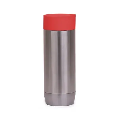 Copo Inox Tampa Vermelha