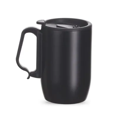 Caneca aço inox Preta