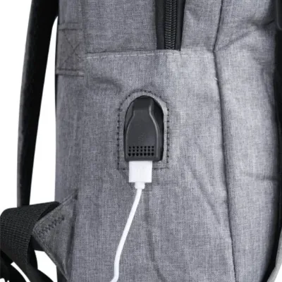 Mochila de nylon para notebook USB 21L - usb